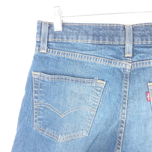 Levis Mens 502 Taper Fit Jeans Size 29W 32L Medium Wash Denim - Picture 12 of 13